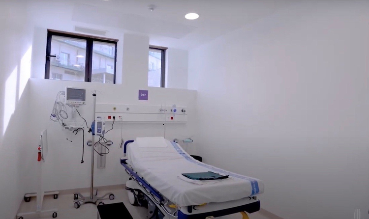 Imagen del nuevo anexo del Hospital de Bellvitge