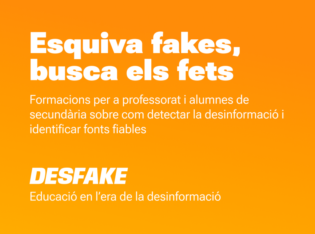 Deskafe: Esquiva fakes, busca els fets