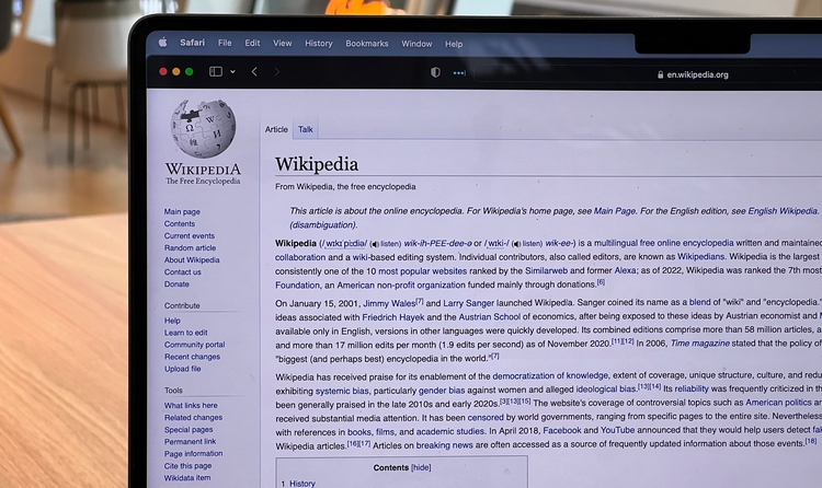 Wikipedia es una fuente útil para informarnos pero hay que ver de dónde sale la información
