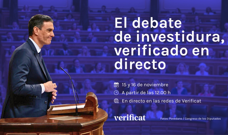 Todas las verificaciones del debate de investidura de Pedro Sánchez - Fact-Checking en directo
