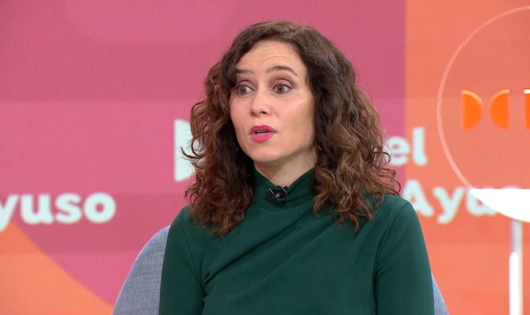 Isabel Díaz Ayuso, en el programa Espejo Público.