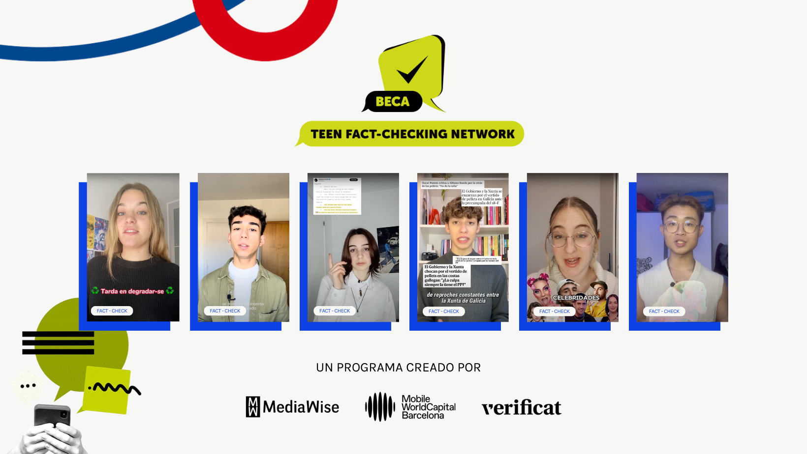 ¡Forma parte de la red mundial de fact-checkers!