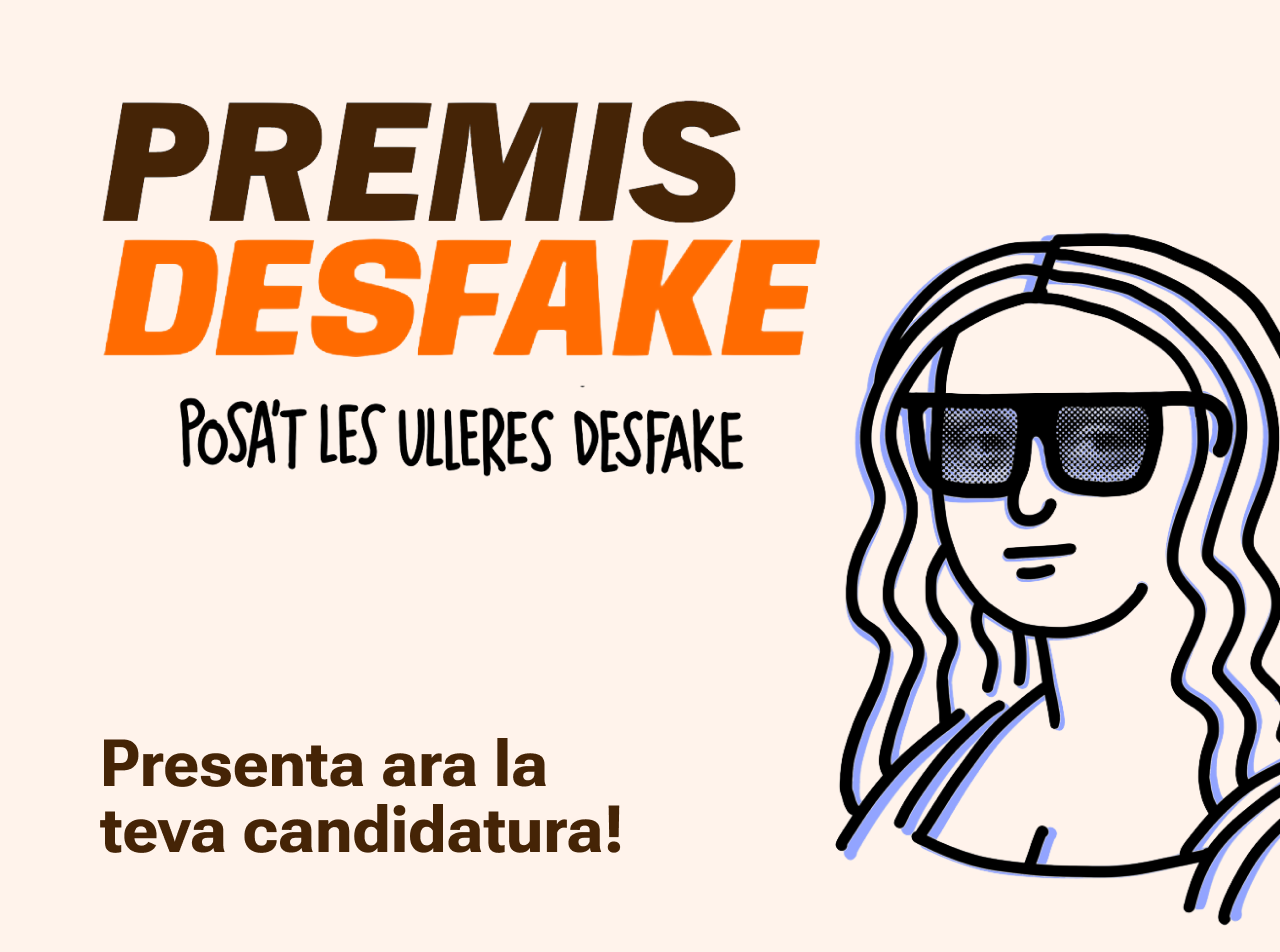 Premis Desfake -  Posa't les ulleres Desfake