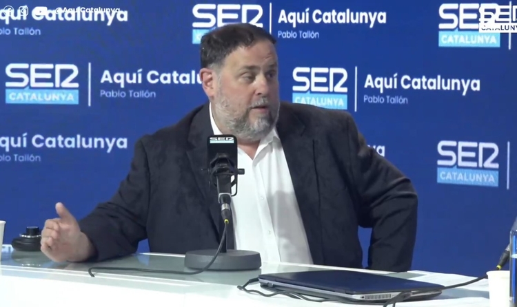 Oriol Junqueras a Aquí Catalunya