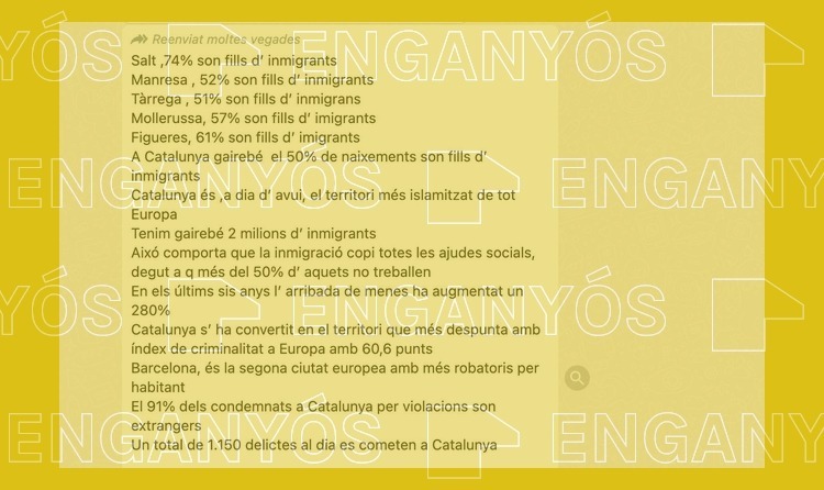 Catalunya no té l’índex de criminalitat més alt d’Europa i altres dades verificades d’un missatge viral
