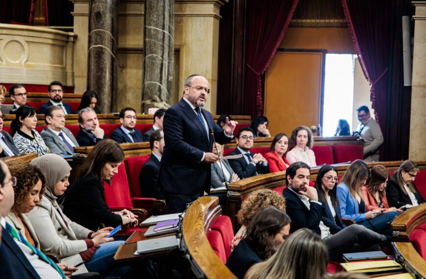 Alejandro Fernández, president del PP català i diputat al Parlament. Font: Sergi Ramos Ladevesa (Parlament de Catalunya)