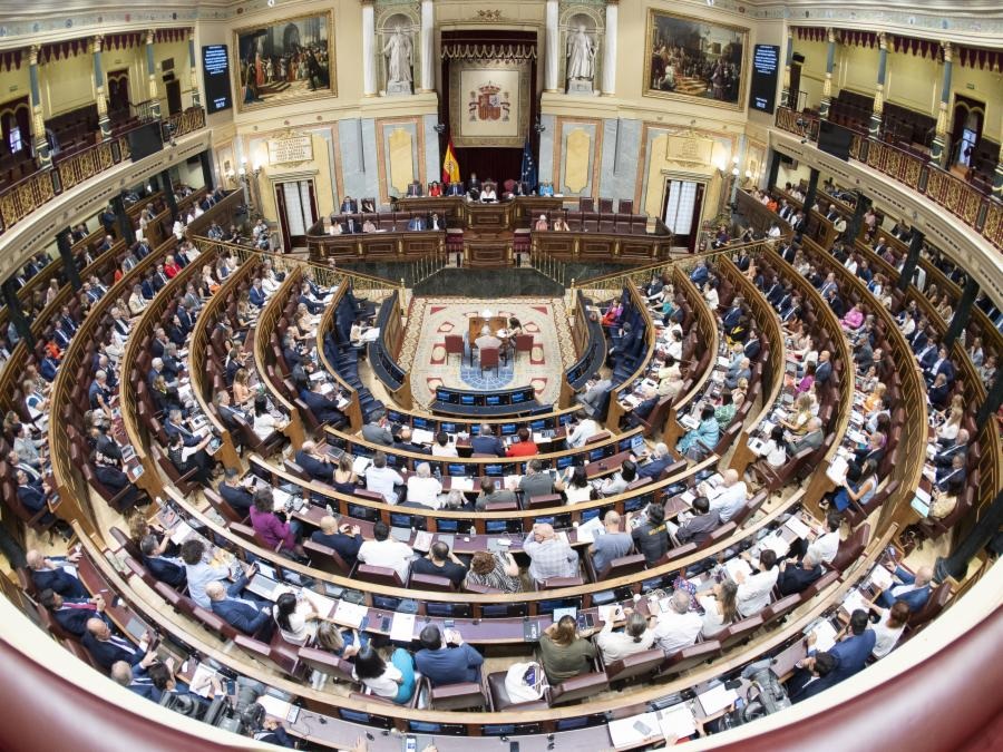Diputados en la cámara baja. Foto: Congreso de Diputados