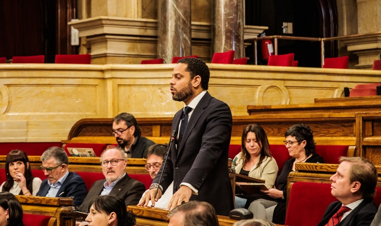 Ignacio Garriga, diputat de Vox al Parlament (Font: Parlament de Catalunya - Sergi Ramos Ladevesa)