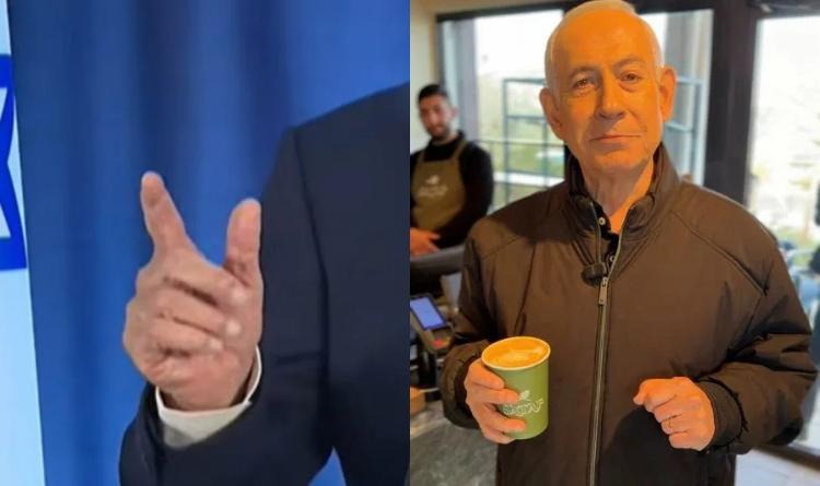 Vídeos reals confosos amb deepfakes després de rumors sobre la mort de Netanyahu. Fonts: Roda de premsa 12 març i compte d'Instagram de Benjamin Netanyahu.