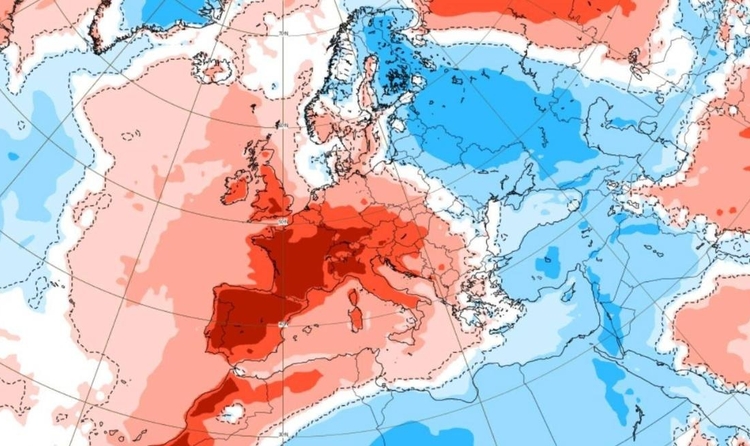 Weekly mean anomalies (Font: ECMWF)