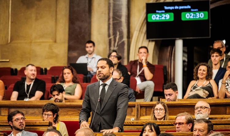 Ignacio Garriga Vox Parlament 17 de juny (Credit: Sergio Ramos Ladevesa)