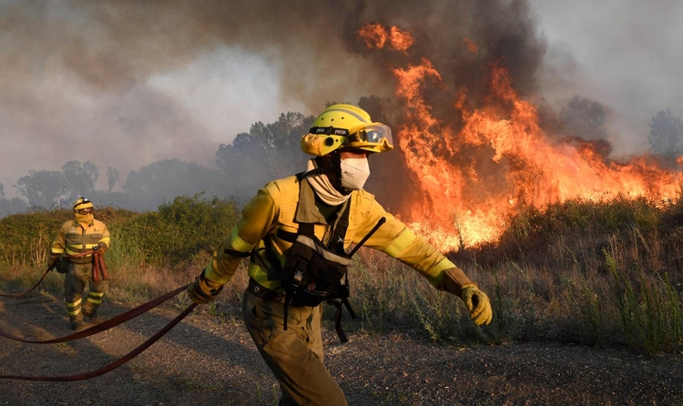 Incendi Zamora 2022 MIGUEL RIOPA / AFP