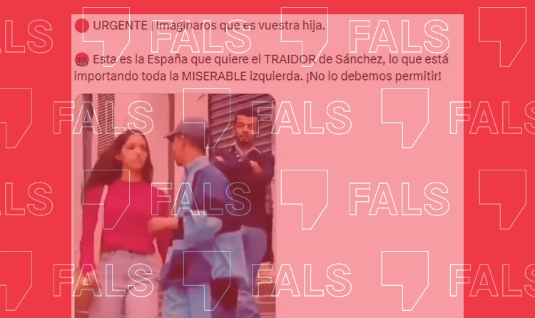 Publicació del vídeo d'una pel·lícula compartit com si fos un cas d'assetjament a Ceuta.