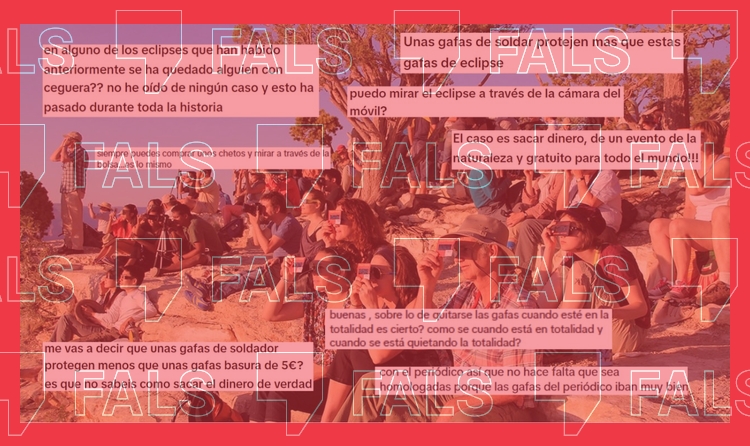 No, cualesquiera gafas de sol, una radiografía o la máscara de soldar no son seguras para mirar el eclipse