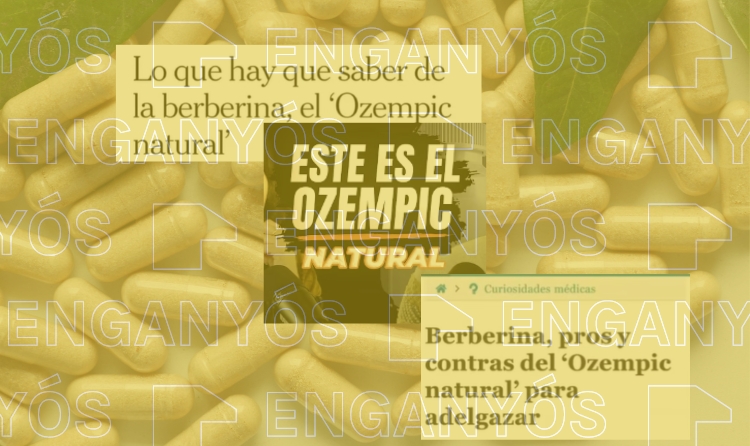 berberina no es "ozempic natural"