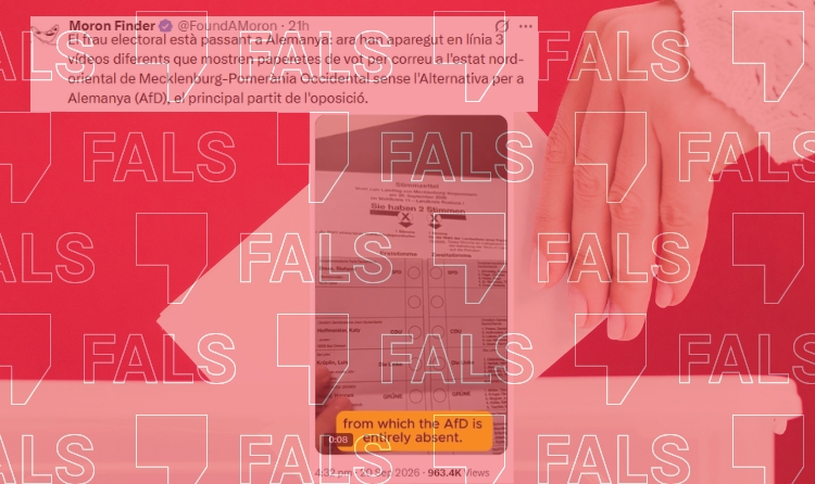 Alternativa per Alemanya no va estar exclosa de les paperetes de vot per correu: són falsificacions