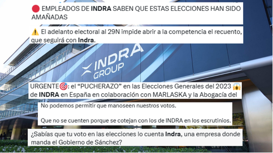 Seu d'Indra amb claims sobre la seva participació a les eleccions