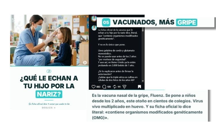 gripe vacuna nasal